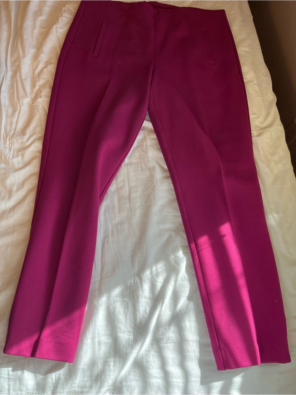 Chico's Magenta Ponte Pants